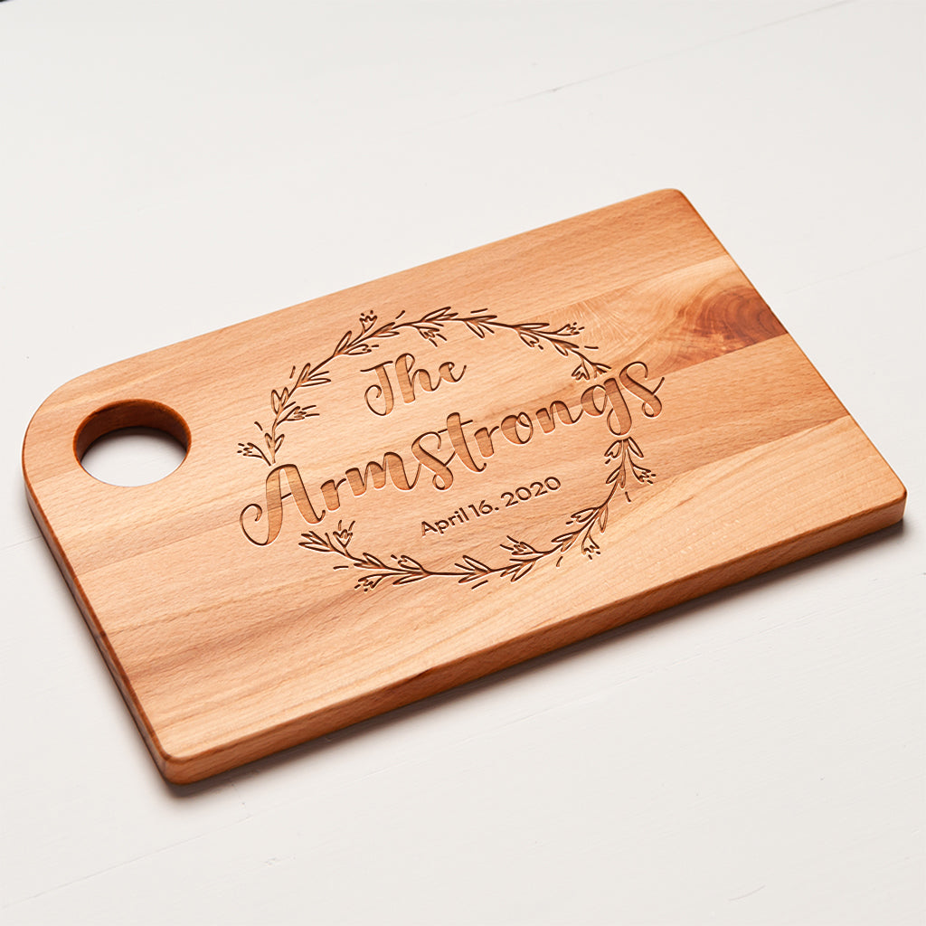 Cutting board for Wedding Gift