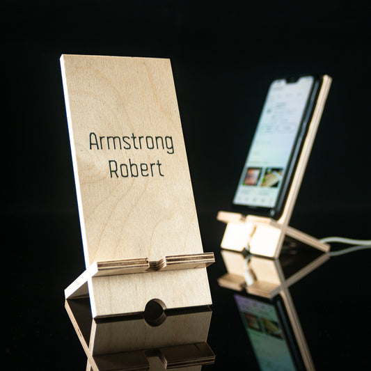 Customized Wooden Easel Phone Holders