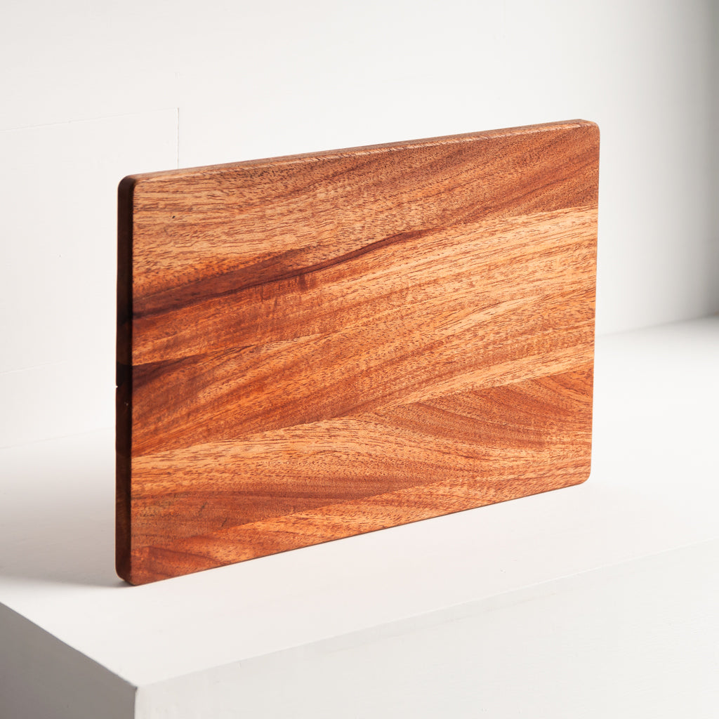 Chicken Shaped Mahogany Wood Cutting Board, Charcuterie Board